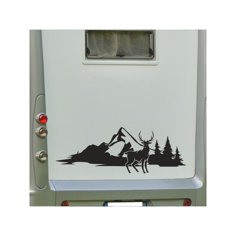 Aufkleber Wohnmobil Wohnwagen Reise Camping Auto Reisemobil Möwe Meer Kompass Globus Strand Palme Urlaub Spruch Familie Zuhause