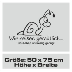 Aufkleber Wohnmobil Wohnwagen Reise Camping Auto Reisemobil Möwe Meer Kompass Globus Strand Palme Urlaub Spruch Familie Zuhause