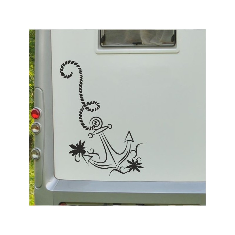 Aufkleber Wohnmobil Wohnwagen Reise Camping Auto Reisemobil Möwe Meer Kompass Globus Strand Palme Urlaub Spruch Familie Zuhause