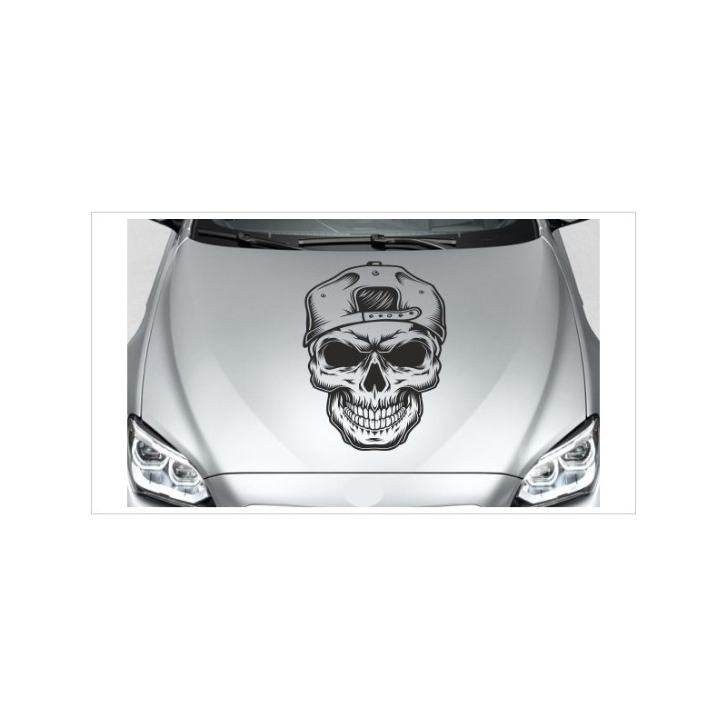 Totenkopf Skull Skulls Sticker Aufkleber Autoaufkleber Tattoo Auto Wandtattoo 4