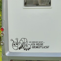 Aufkleber Wohnmobil Wohnwagen Reise Camping Auto Reisemobil Möwe Meer Kompass Globus Strand Palme Urlaub Spruch Familie Zuhause