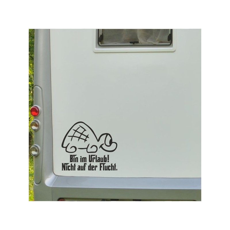 Aufkleber Wohnmobil Wohnwagen Reise Camping Auto Reisemobil Möwe Meer Kompass Globus Strand Palme Urlaub Spruch Familie Zuhause