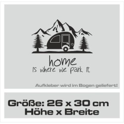 Aufkleber Wohnmobil Wohnwagen Reise Camping Auto Reisemobil Möwe Meer Kompass Globus Strand Palme Urlaub Spruch Familie Zuhause