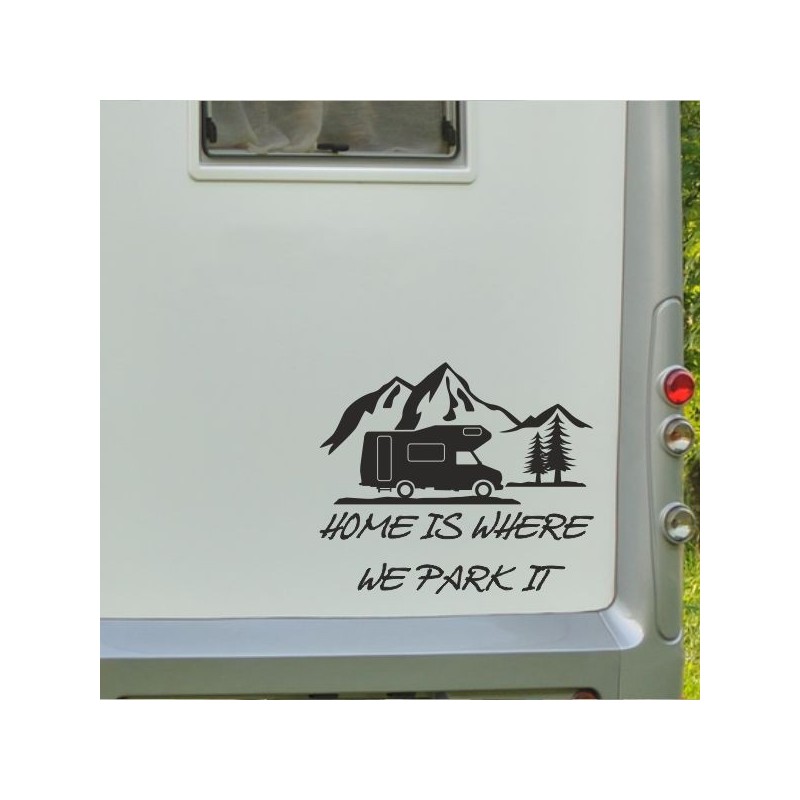 Aufkleber Wohnmobil Wohnwagen Reise Camping Auto Reisemobil Möwe Meer Kompass Globus Strand Palme Urlaub Spruch Familie Zuhause