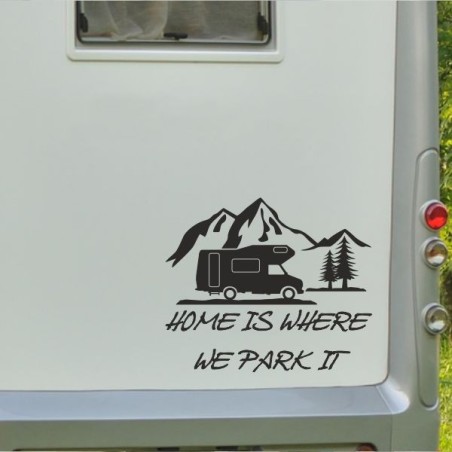 Aufkleber Wohnmobil Wohnwagen Reise Camping Auto Reisemobil Möwe Meer Kompass Globus Strand Palme Urlaub Spruch Familie Zuhause