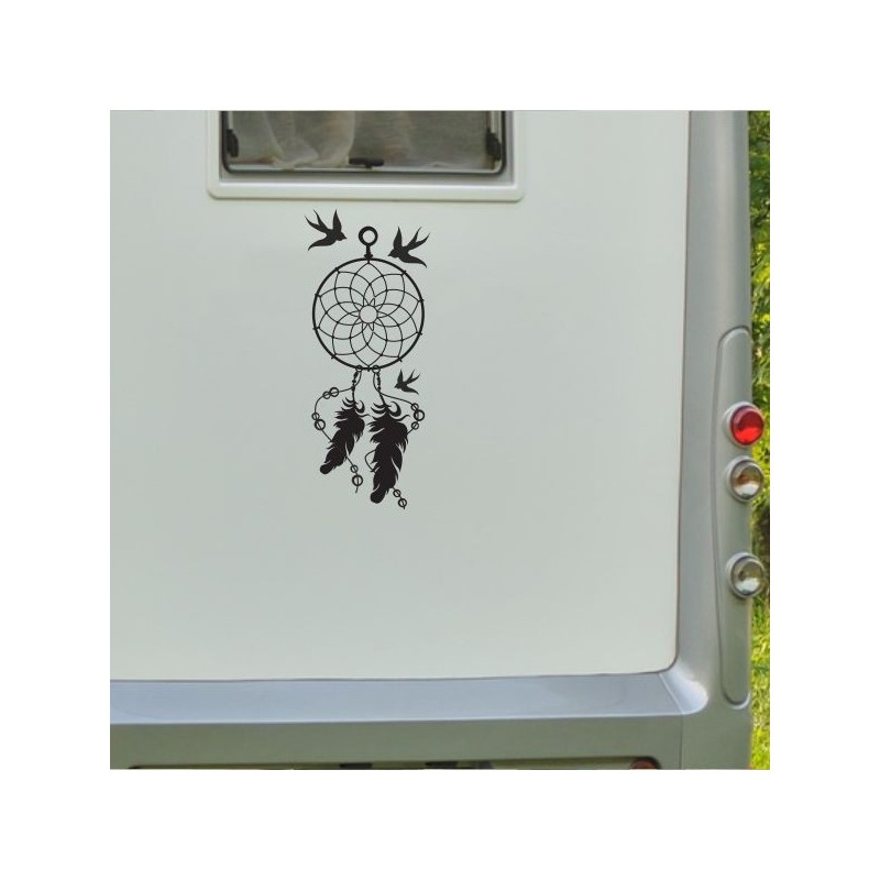 Aufkleber Wohnmobil Wohnwagen Reise Camping Auto Reisemobil Möwe Meer Kompass Globus Strand Palme Urlaub Spruch Familie Zuhause
