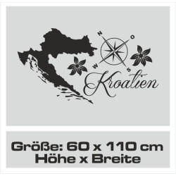 Aufkleber Wohnmobil Wohnwagen Reise Camping Auto Reisemobil Möwe Meer Kompass Globus Strand Palme Urlaub Spruch Familie Zuhause