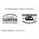Aufkleber Wohnmobil Spruch Camper Camping Orte Wohnwagen Caravan Camper Aufkleber Auto WOMO