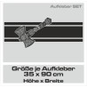 Aufkleber Auto Car Wikinger Viking Wölfe Wolf Runen Schwert Schild Rabe Runen Odin Odin´s Wölfe Böse Kette Valhalla Walhalla