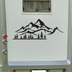 Aufkleber Wohnmobil Wohnwagen Reise Camping Auto Reisemobil Möwe Meer Kompass Globus Strand Palme Urlaub Spruch Familie Zuhause