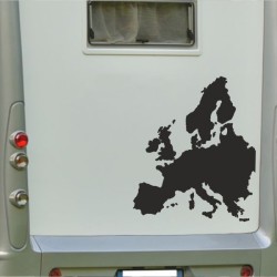 Aufkleber Wohnmobil Wohnwagen Reise Camping Auto Reisemobil Möwe Meer Kompass Globus Strand Palme Urlaub Spruch Familie Zuhause