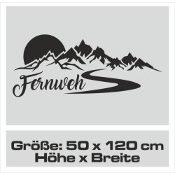 Aufkleber Wohnmobil Wohnwagen Reise Camping Auto Reisemobil Möwe Meer Kompass Globus Strand Palme Urlaub Spruch Familie Zuhause