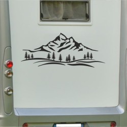 Aufkleber Wohnmobil Wohnwagen Reise Camping Auto Reisemobil Möwe Meer Kompass Globus Strand Palme Urlaub Spruch Familie Zuhause