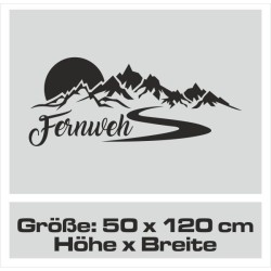 Aufkleber Wohnmobil Wohnwagen Reise Camping Auto Reisemobil Möwe Meer Kompass Globus Strand Palme Urlaub Spruch Familie Zuhause