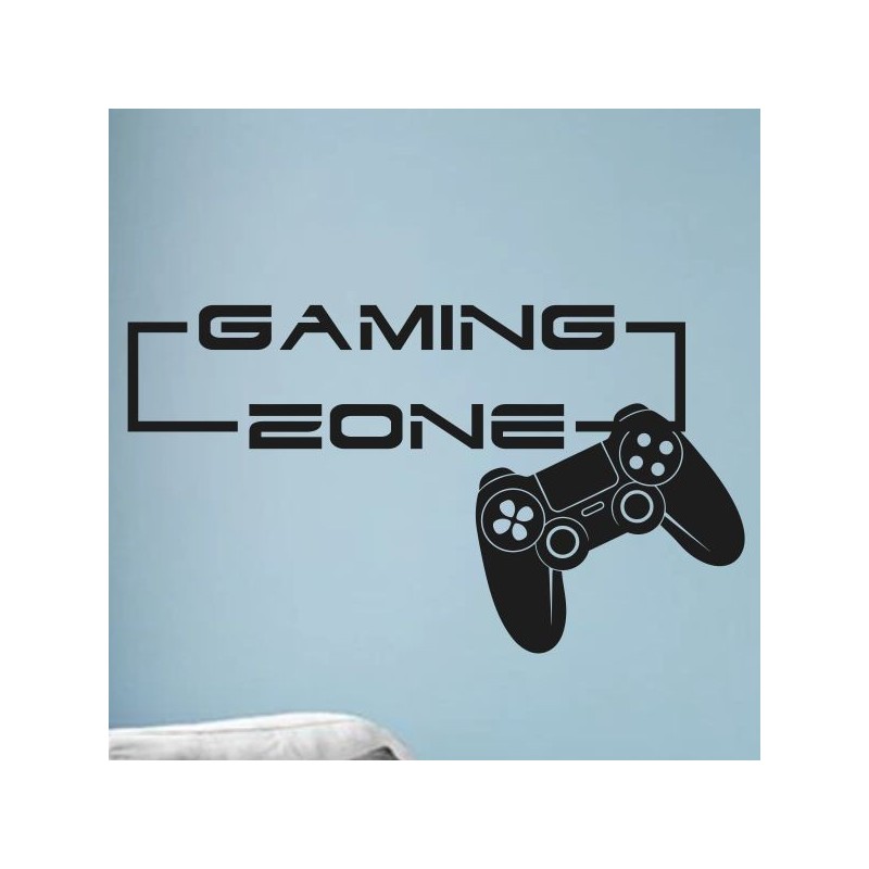 Wandaufkleber Wandtattoo Aufkleber Wand Tattoo Sticker Gamer Game Spiel Konsole Zocken Spielen Game Over Eat Sleep Repeat Level