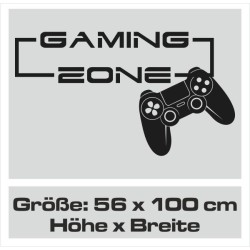 Wandaufkleber Wandtattoo Aufkleber Wand Tattoo Sticker Gamer Game Spiel Konsole Zocken Spielen Game Over Eat Sleep Repeat Level