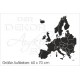 Aufkleber Wohnmobil  Globus Europa Weltkarte Karte Wohnwagen Caravan Camper Aufkleber Auto WOMO
