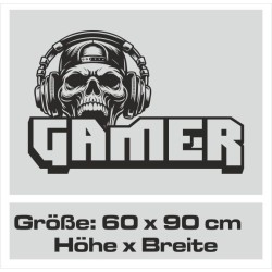 Wandaufkleber Wandtattoo Aufkleber Wand Tattoo Sticker Gamer Game Spiel Konsole Zocken Spielen Game Over Eat Sleep Repeat Level