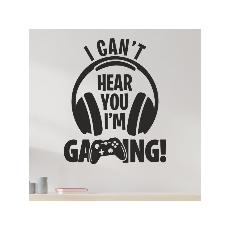 Wandaufkleber Wandtattoo Aufkleber Wand Tattoo Sticker Gamer Game Spiel Konsole Zocken Spielen Game Over Eat Sleep Repeat Level