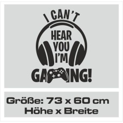 Wandaufkleber Wandtattoo Aufkleber Wand Tattoo Sticker Gamer Game Spiel Konsole Zocken Spielen Game Over Eat Sleep Repeat Level
