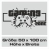 Wandaufkleber Wandtattoo Aufkleber Wand Tattoo Sticker Gamer Game Spiel Konsole Zocken Spielen Game Over Eat Sleep Repeat Level