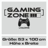 Wandaufkleber Wandtattoo Aufkleber Wand Tattoo Sticker Gamer Game Spiel Konsole Zocken Spielen Game Over Eat Sleep Repeat Level