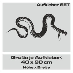 Aufkleber SET Auto Car Tattoo Style Seiten Tribal Dekor Pferd Gecko Power Blumen Ranke Fee Hexe Blumen Blüten Gecko Farbe Decal