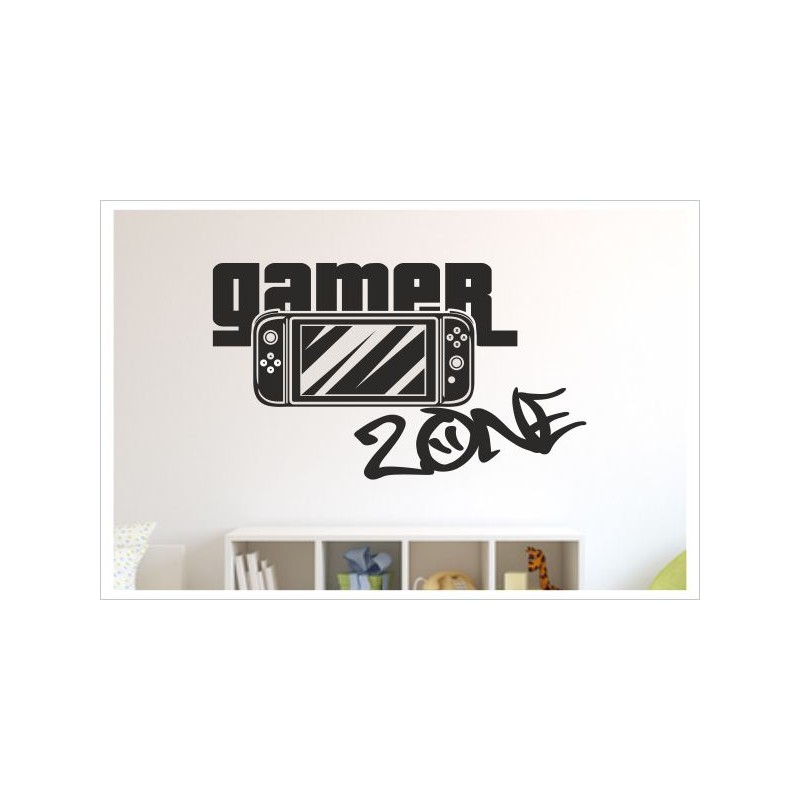 Spielen Zone, Wandtattoo, Wandaufkleber, Videospieler, Streamer,  Spielzimmer, Gamer Wandtattoo, Gamer, Wanddekoration, Modernes Dekor, Dekor  -  Norway
