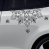 Aufkleber SET Auto Car Tattoo Style Seiten Tribal Dekor Pferd Gecko Power Blumen Ranke Fee Hexe Blumen Blüten Gecko Farbe Decal