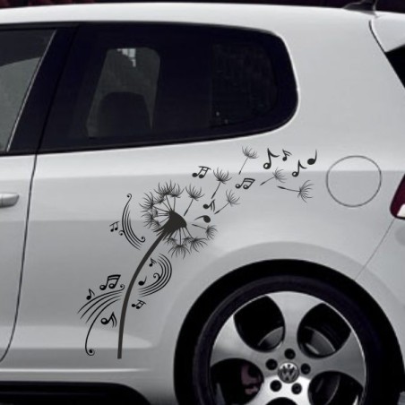 Aufkleber SET Auto Car Tattoo Style Seiten Tribal Dekor Pferd Gecko Power Blumen Ranke Fee Hexe Blumen Blüten Gecko Farbe Decal