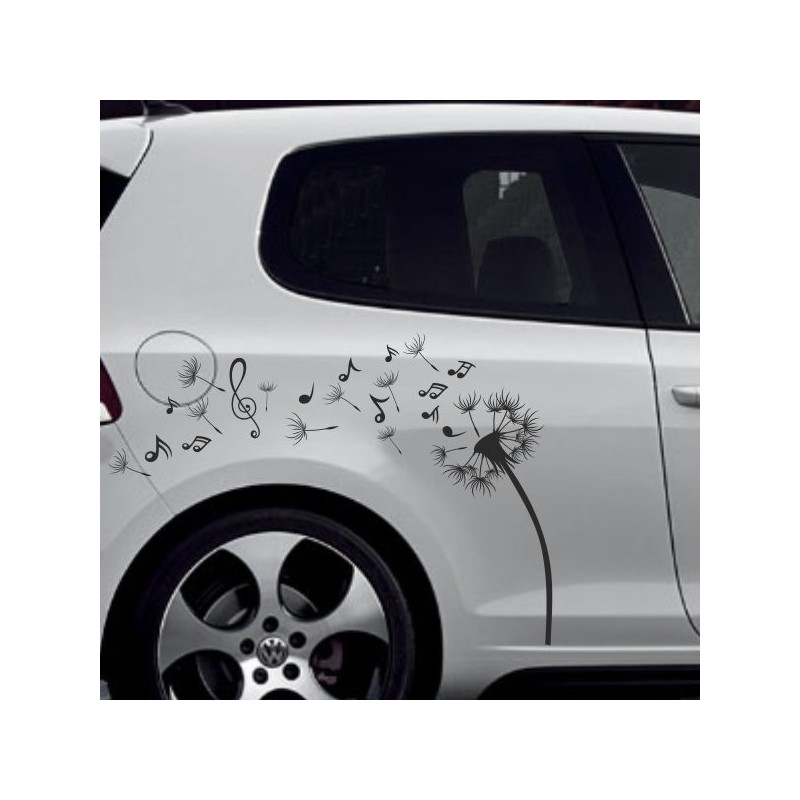 Aufkleber SET Auto Car Tattoo Style Seiten Tribal Dekor Pferd Gecko Power Blumen Ranke Fee Hexe Blumen Blüten Gecko Farbe Decal