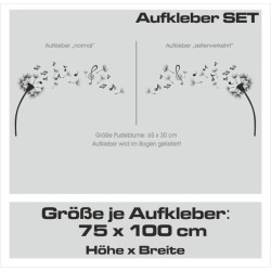 Aufkleber SET Auto Car Tattoo Style Seiten Tribal Dekor Pferd Gecko Power Blumen Ranke Fee Hexe Blumen Blüten Gecko Farbe Decal