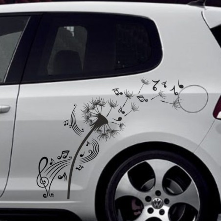 Aufkleber SET Auto Car Tattoo Style Seiten Tribal Dekor Pferd Gecko Power Blumen Ranke Fee Hexe Blumen Blüten Gecko Farbe Decal