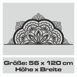 Wandaufkleber Wandtattoo Sprüche Vintage Sugar Skull Bulli Bus Familie Endlosschleife Mandala Buddha Drache Liebe Faultier