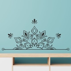 Wandaufkleber Wandtattoo Sprüche Vintage Sugar Skull Bulli Bus Familie Endlosschleife Mandala Buddha Drache Liebe Faultier