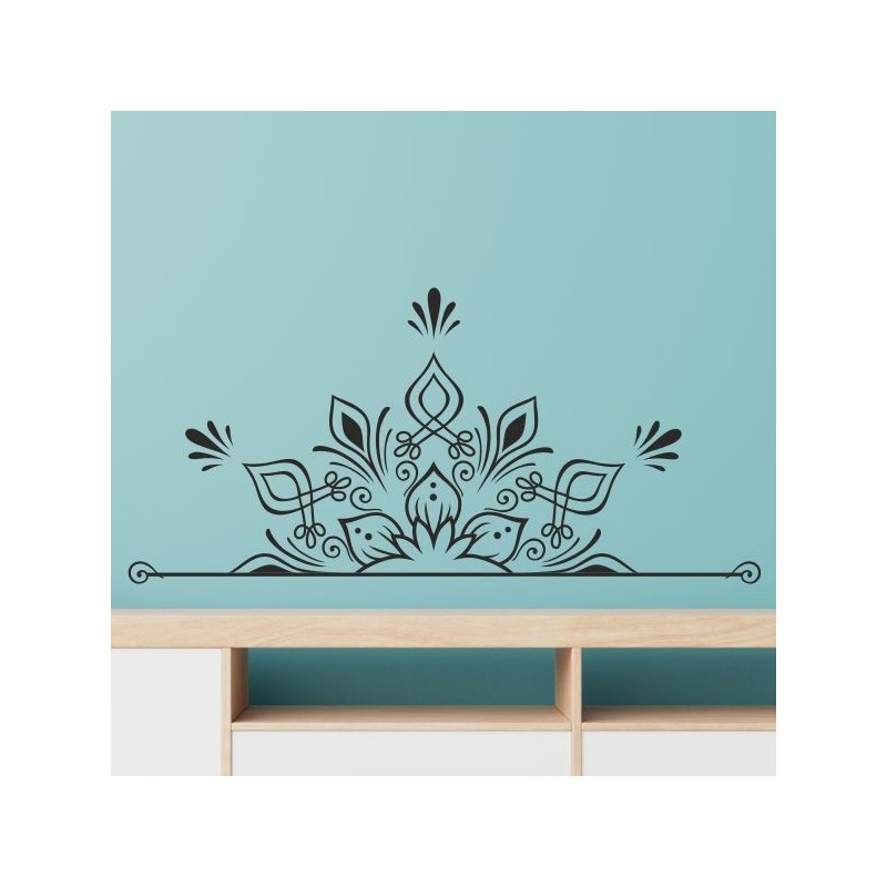 Wandaufkleber Wandtattoo Sprüche Vintage Sugar Skull Bulli Bus Familie Endlosschleife Mandala Buddha Drache Liebe Faultier