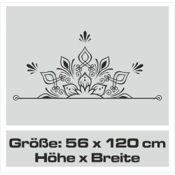 Wandaufkleber Wandtattoo Sprüche Vintage Sugar Skull Bulli Bus Familie Endlosschleife Mandala Buddha Drache Liebe Faultier