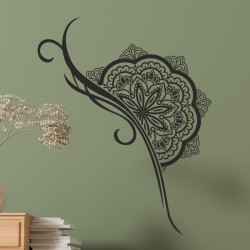 Wandaufkleber Wandtattoo Sprüche Vintage Sugar Skull Bulli Bus Familie Endlosschleife Mandala Buddha Drache Liebe Faultier