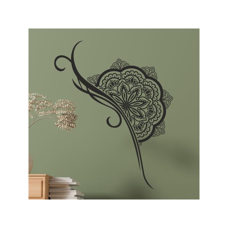 Wandaufkleber Wandtattoo Sprüche Vintage Sugar Skull Bulli Bus Familie Endlosschleife Mandala Buddha Drache Liebe Faultier