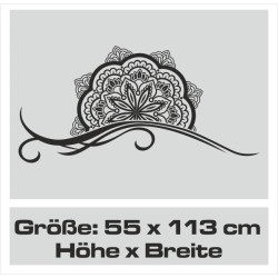 Wandaufkleber Wandtattoo Sprüche Vintage Sugar Skull Bulli Bus Familie Endlosschleife Mandala Buddha Drache Liebe Faultier