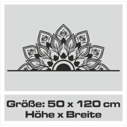 Wandaufkleber Wandtattoo Sprüche Vintage Sugar Skull Bulli Bus Familie Endlosschleife Mandala Buddha Drache Liebe Faultier