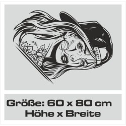 Wandaufkleber Wandtattoo Sprüche Vintage Sugar Skull Bulli Bus Familie Endlosschleife Mandala Buddha Drache Liebe Faultier