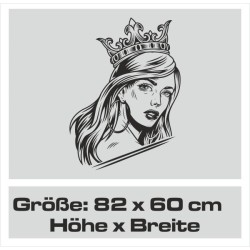 Wandaufkleber Wandtattoo Sprüche Vintage Sugar Skull Bulli Bus Familie Endlosschleife Mandala Buddha Drache Liebe Faultier