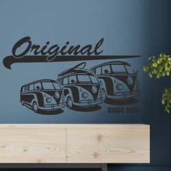 Wandaufkleber Wandtattoo Sprüche Vintage Sugar Skull Bulli Bus Familie Endlosschleife Mandala Buddha Drache Liebe Faultier