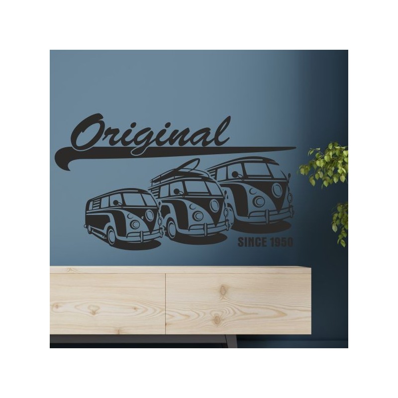 Wandaufkleber Wandtattoo Sprüche Vintage Sugar Skull Bulli Bus Familie Endlosschleife Mandala Buddha Drache Liebe Faultier