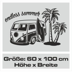 Wandaufkleber Wandtattoo Sprüche Vintage Sugar Skull Bulli Bus Familie Endlosschleife Mandala Buddha Drache Liebe Faultier