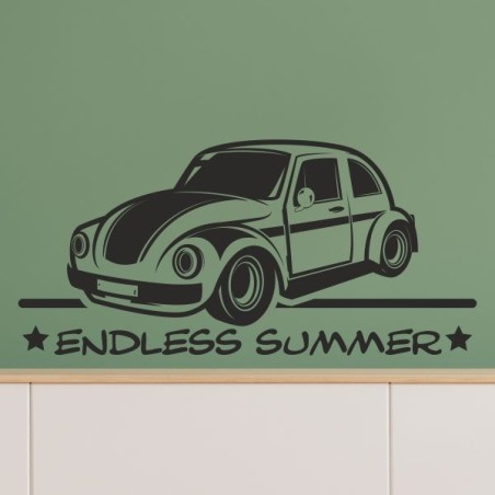 Wandaufkleber Wandtattoo Sprüche Vintage Sugar Skull Bulli Bus Familie Endlosschleife Mandala Buddha Drache Liebe Faultier