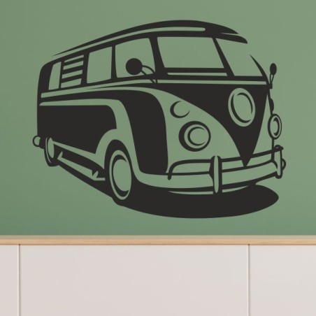 Wandaufkleber Wandtattoo Sprüche Vintage Sugar Skull Bulli Bus Familie Endlosschleife Mandala Buddha Drache Liebe Faultier