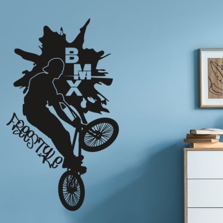 Wandaufkleber Wandtattoo Sport Fußball Kicker Spiel Kinder Kids Snowbord Skateboard Skater Stuntroller Roller BMX Basket Ball