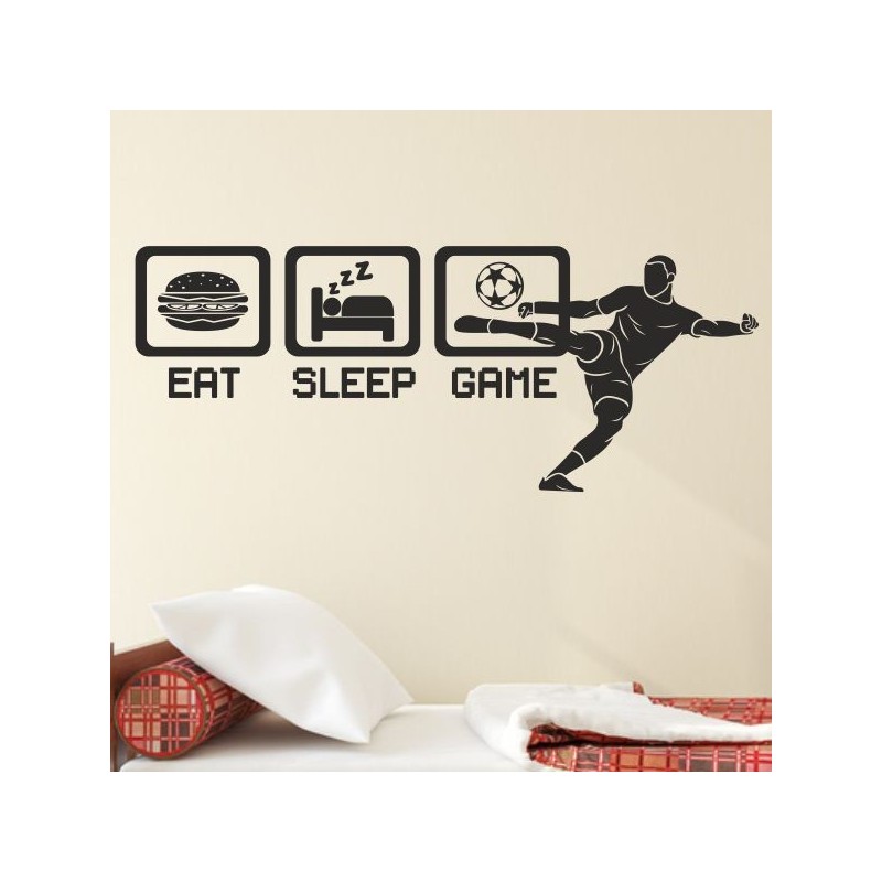 Wandaufkleber Wandtattoo Sport Fußball Kicker Spiel Kinder Kids Snowbord Skateboard Skater Stuntroller Roller BMX Basket Ball